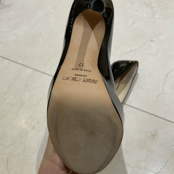 Jimmy Choo black patent heels - Picture 5 of 6